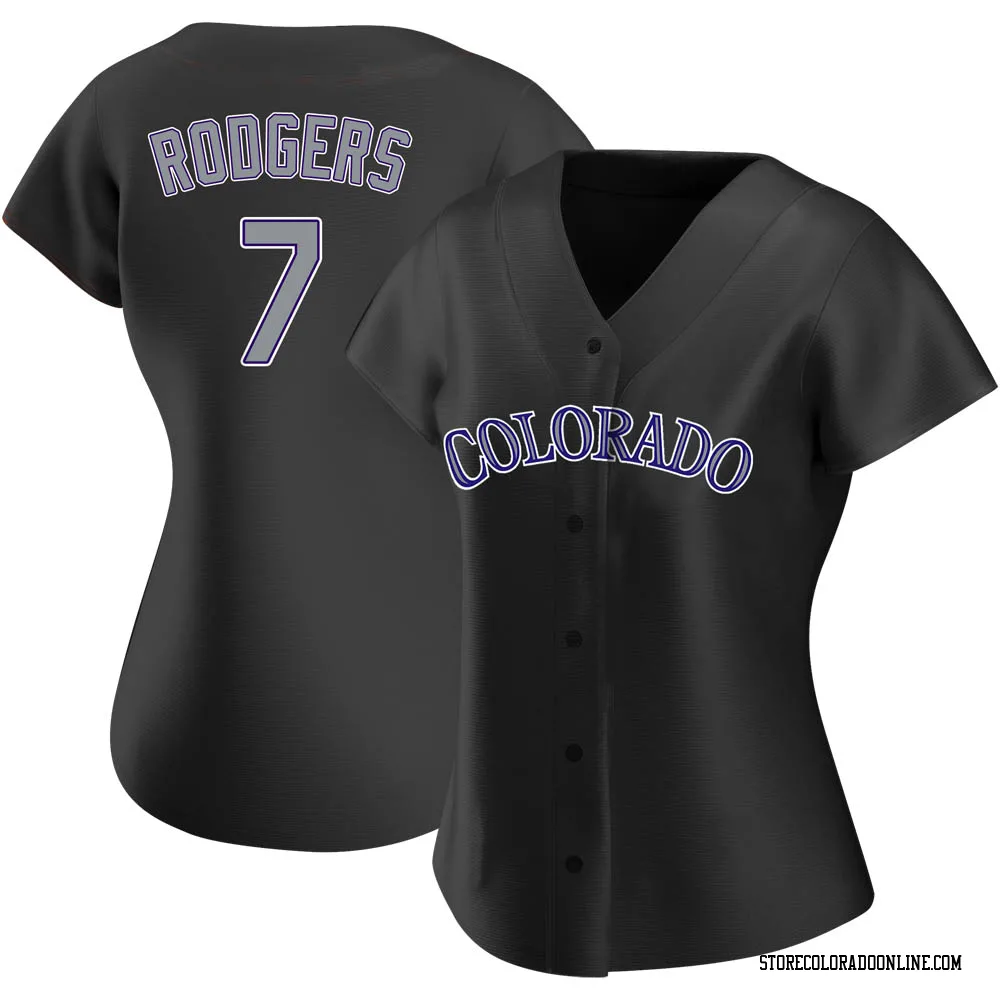 colorado rockies black jersey